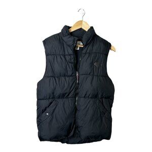 L.O.G.G. H&M Women's Black Puffer Vest Size Medium